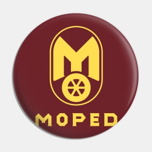 Moped M logo Pin