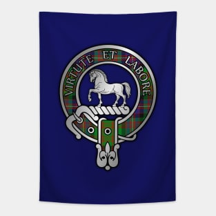 Clan Cochrane Crest & Tartan Tapestry