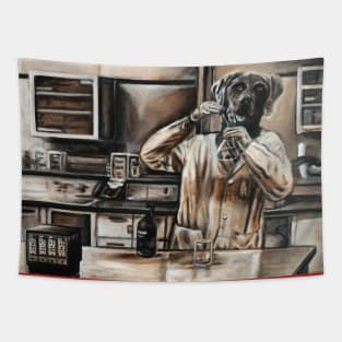 Chocolate Lab Tapestry