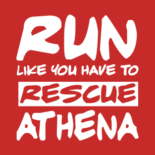 Saint Seiya - Run like you have to rescue Athena (Pegasus no Seiya) T-Shirt