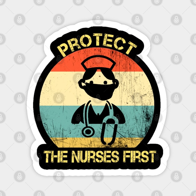 Protect The Nurses First Magnet by Mima_SY