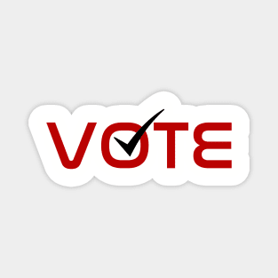 Vote - Nasa Worm Magnet