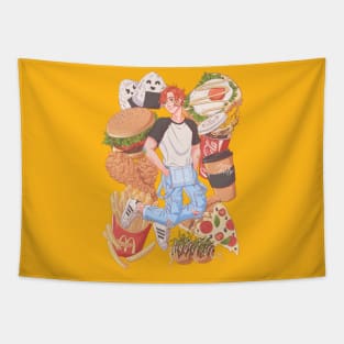 Junk Food Tapestry