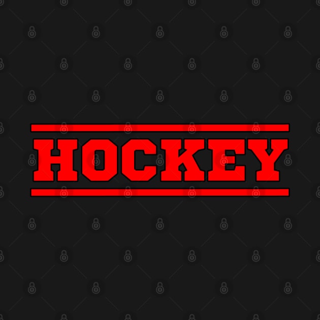 HOCKEY JERSEY TEXT by HOCKEYBUBBLE