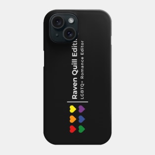 Alternative Raven Quill Editing Logo Phone Case