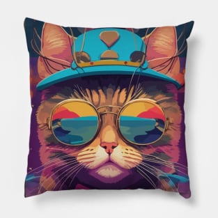 Cats and Chuckles - Exploring the World of Purr-fect Puns Pillow