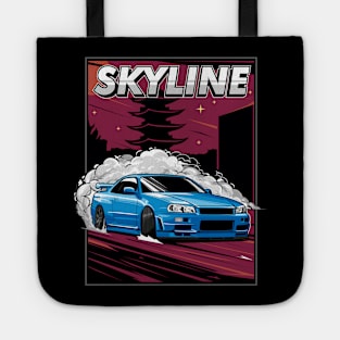 Nissan Skyline Drift Tote