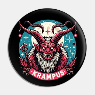 Krampus Logo Pin