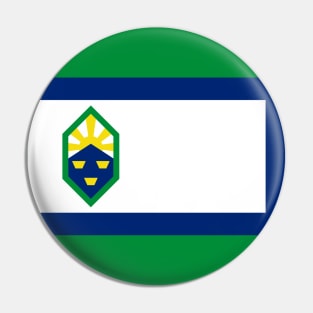 Flag of Colorado Springs Colorado Pin