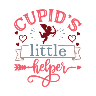 Cupid's Little Helper Valentine's Day Kids T-Shirt