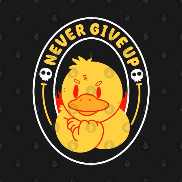 Never Give Up by Artthree Studio