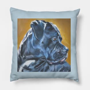 Cane Corso Fine Art Painting Pillow