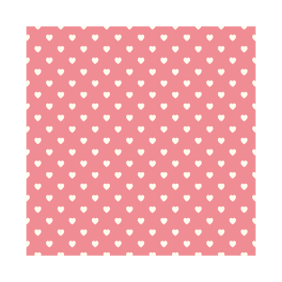 Tiny Pink Hearts Pattern T-Shirt