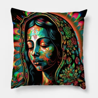 Our Lady of Guadalupe Pillow