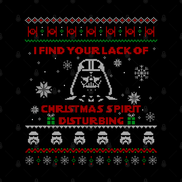 Ugly Christmas Sweater for geeks by inkonfiremx