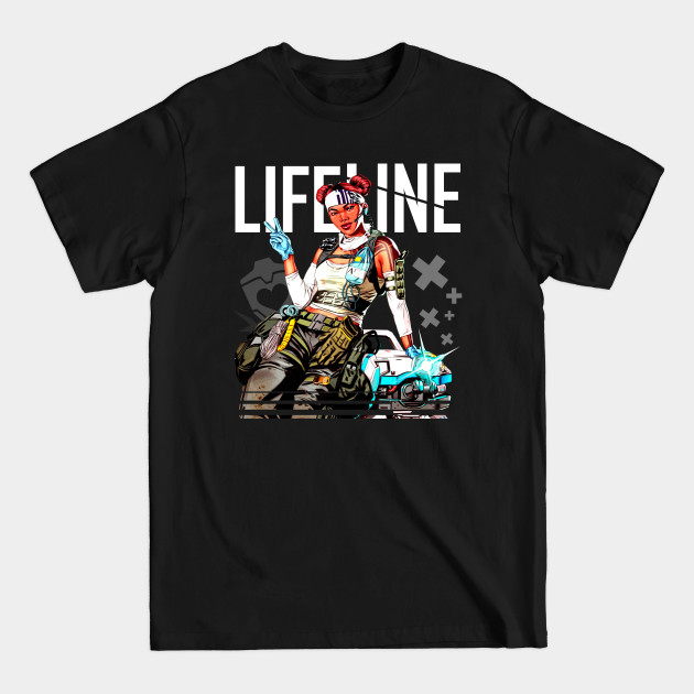 Discover Apex Legends - Lifeline Middle T-Shirt - Apex Legends - T-Shirt