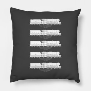 Flying Scotsman 1925-1962 Pillow