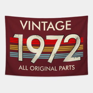 Vintage 1972 All Original Parts Tapestry