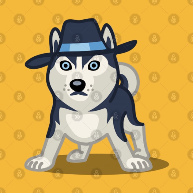 Funny Siberian Husky - Dog Gifts for Husky Dog Lovers by BansheeApps