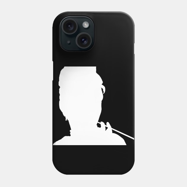 Audrey Hepburn 'White' Phone Case by SiSuSiSu