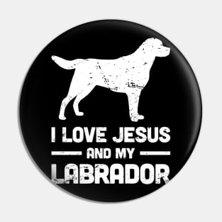 Labrador - Funny Jesus Christian Dog Pin