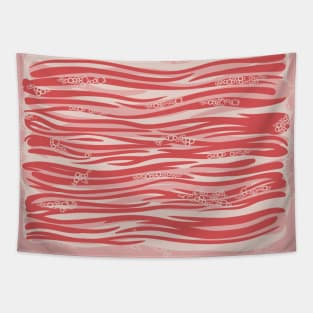 Only Bacon face Tapestry