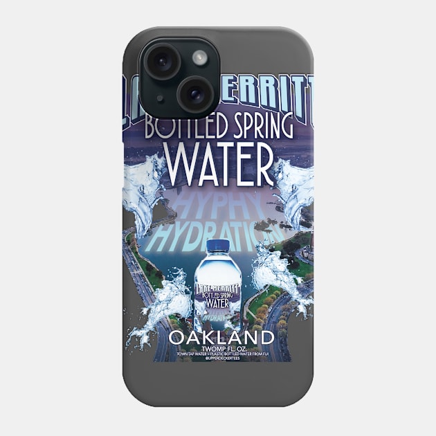 Lake Merritt Bottled Spring Water Phone Case by upperdeckertees