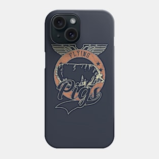 Flying Vintage Pigs Phone Case