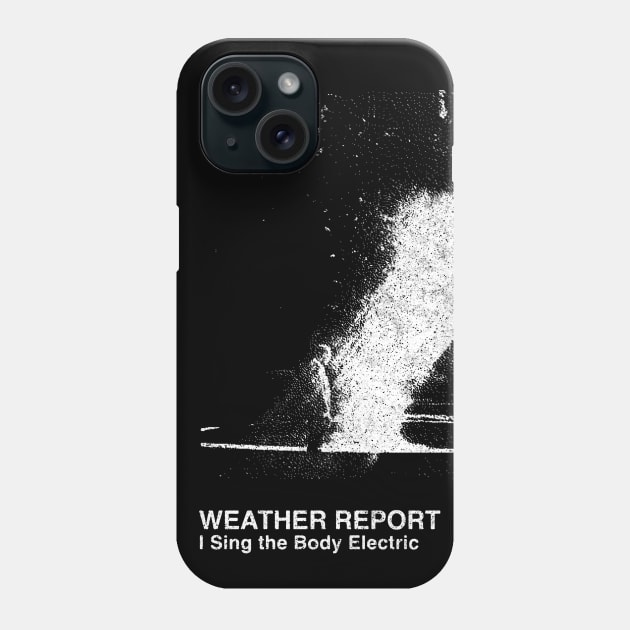 Weather Report  / Minimalist Graphic Artwork Fan Design Phone Case by saudade