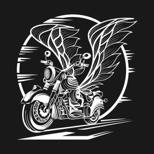 Flying motorcycle T-Shirt