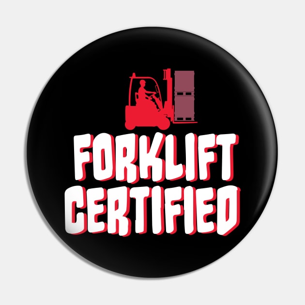 Forklift Certified Meme Pin by pako-valor