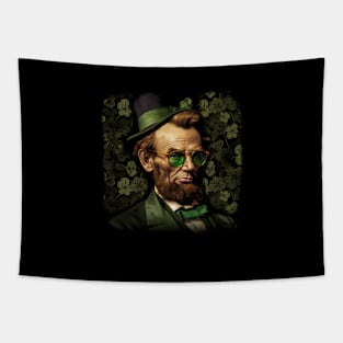 Abraham Lincoln: Irish at Heart! Tapestry