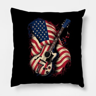 Guitar USA Pillow