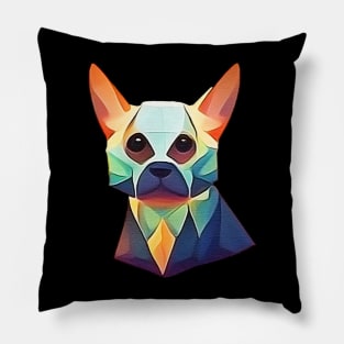 artsy dog Pillow