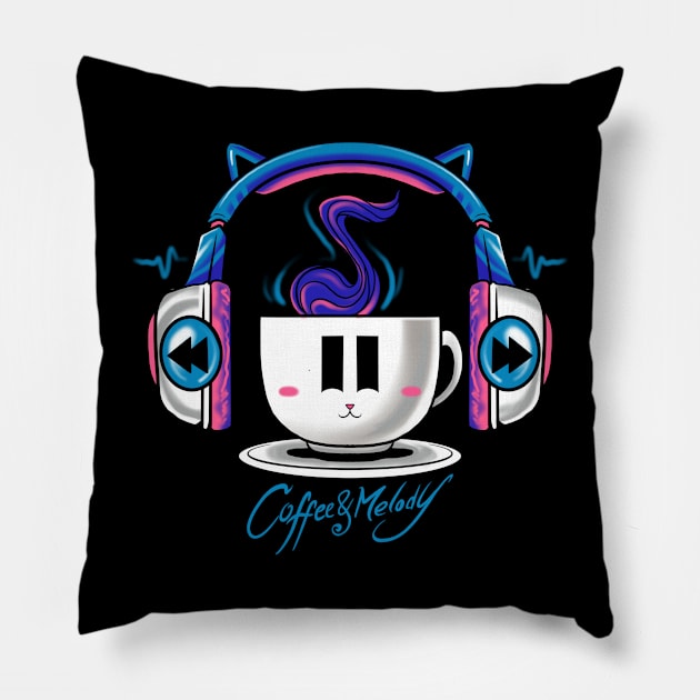 cute melody Pillow by spoilerinc