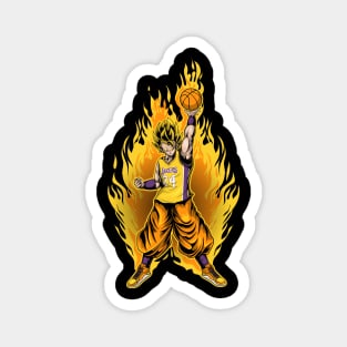 DRAGON BALL BASKET FIRE Magnet