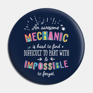 An awesome Mechanic Gift Idea - Impossible to Forget Quote Pin