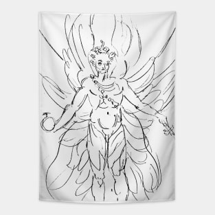 Angel of the Morning Star Tapestry