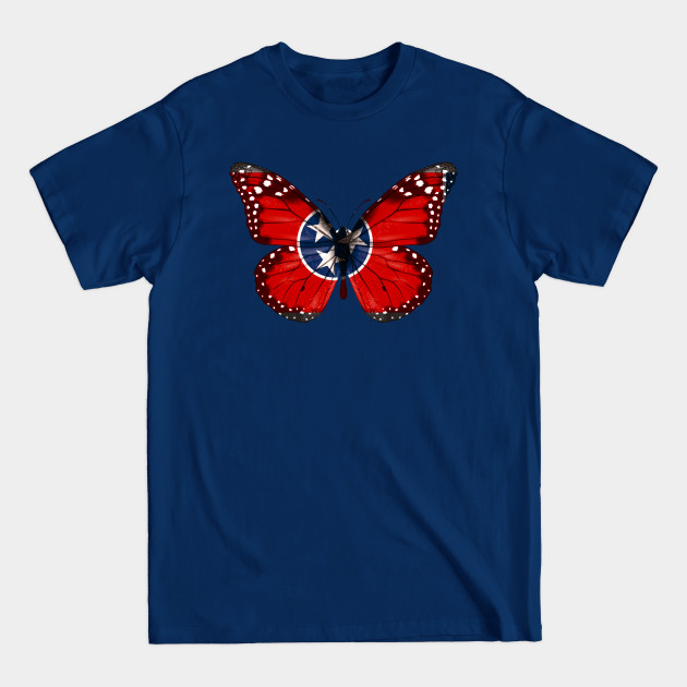 Discover Tennessee Flag Butterfly - Gift for Tennessean From Tennessee TN - Tennessee - T-Shirt