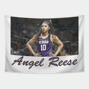 angel reese Tapestry