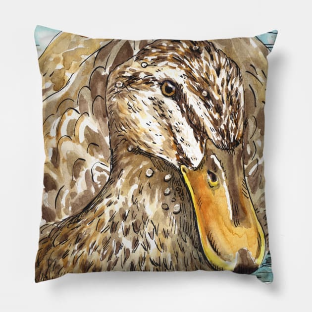 Duck Pillow by katerinamk