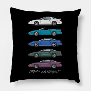 Driven Excitement Pillow