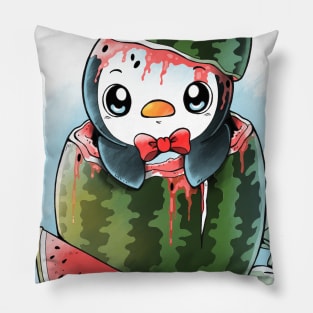 Melon Penguin Pillow