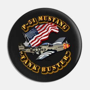 Aircraft - P-51 Mustang Pin