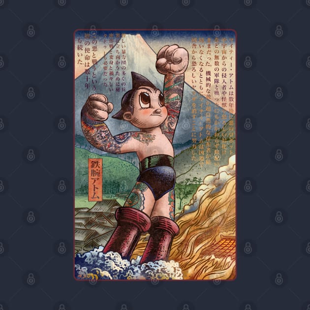 The Mighty Atom by ChetArt