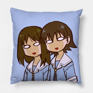 unmotivated osaka and tomo azumanga daioh Pillow