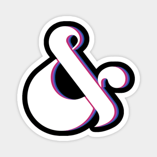 Bisexual Ampersand Magnet