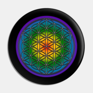 Flower of Life Pin