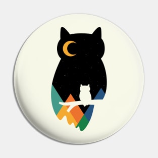 Eye On Owl Pin