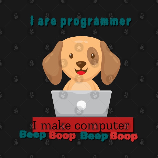 I are programmer, I make computer by Magination